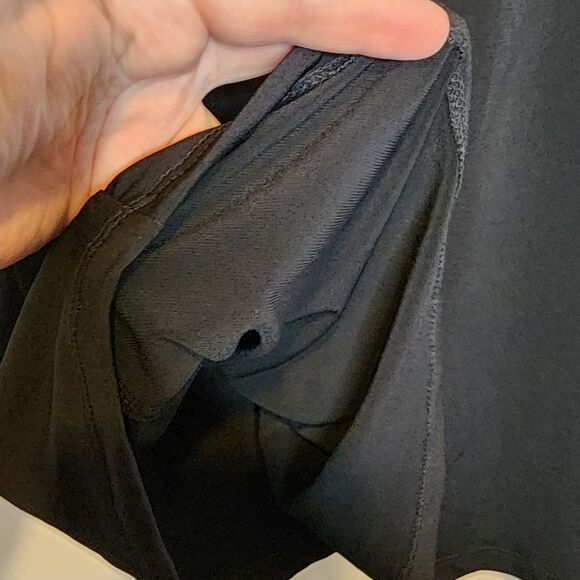 5X 28W Torrid Black Studio Knit High Neck Asymmetrical Cut Out Tank Classic NWT - Picture 3 of 9